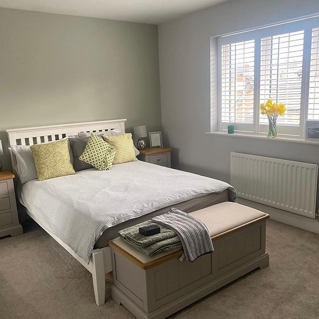 Pensham Pure White 4ft 6 Double Bed