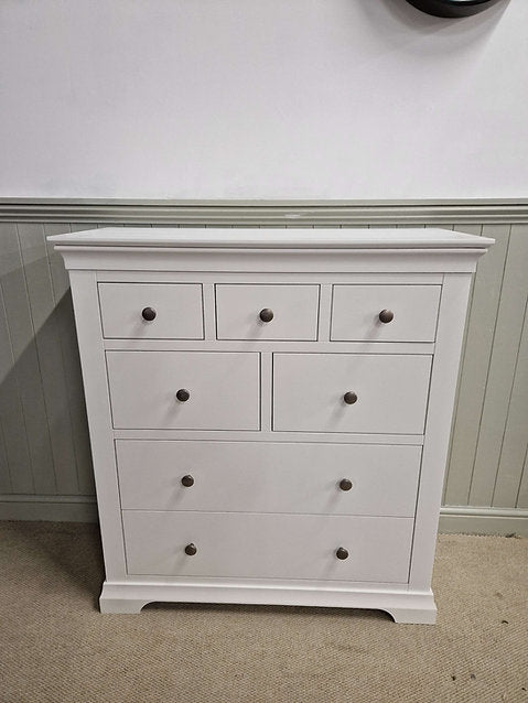 Chantilly Warm White 7 Drawer Chest