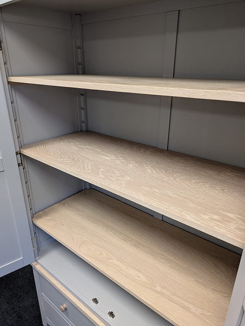 Chester Dove Grey Linen Cupboard