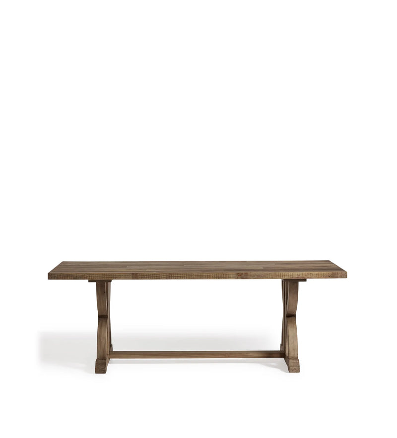 Tempus Dining Table -  Natural Recycled Elm