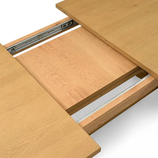 Elkstone Mellow Oak Extending Dining Table 6-8 Seater