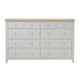 Chester Dove Grey 10 Drawer Chest