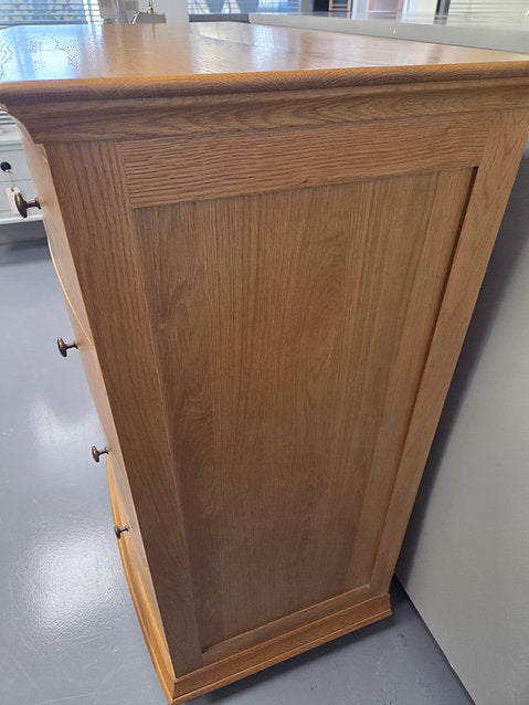 Winchcombe Oiled Oak 5 Drawer Chest