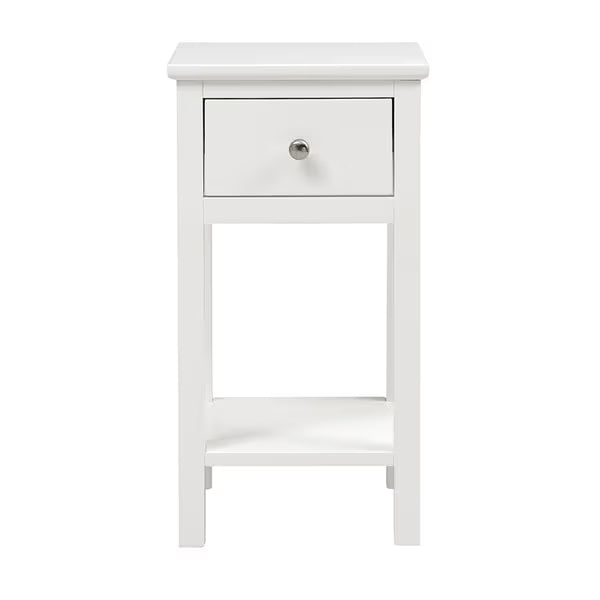 Simply Cotswold Pure White Pair of Bedsides