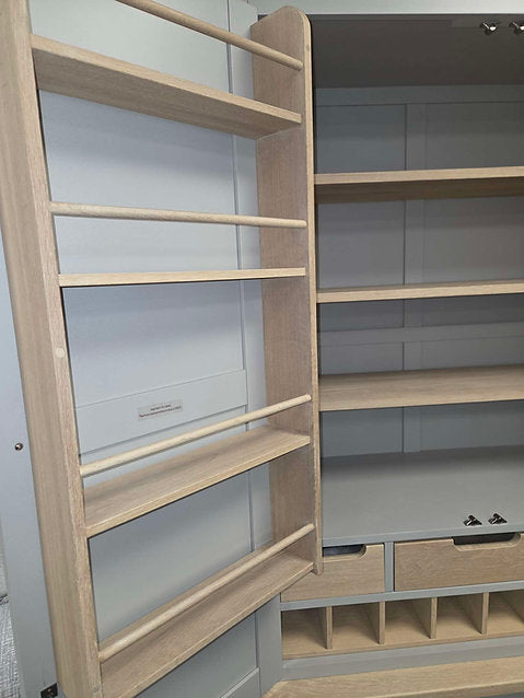 Chester Dove Grey Double Larder