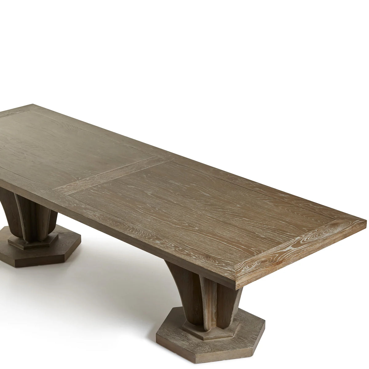 Allegro Rectangular Dining Table - Large - Burnt Oak