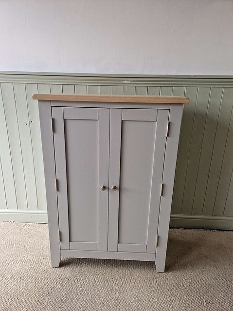Chester Dove Grey Large Shoe Cupboard