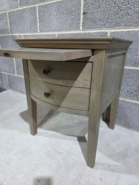 Winchcombe Smoked Oak 2 Drawer Bedside Table