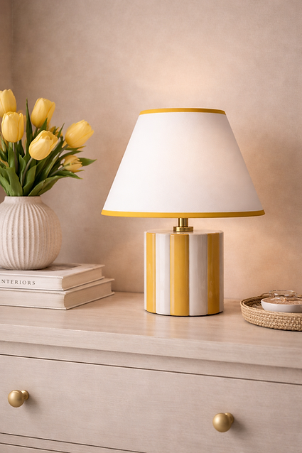 Lola Table Lamp- Ochre