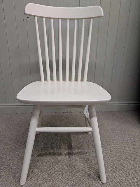 Pair of Classic Cream Spindleback Chairs