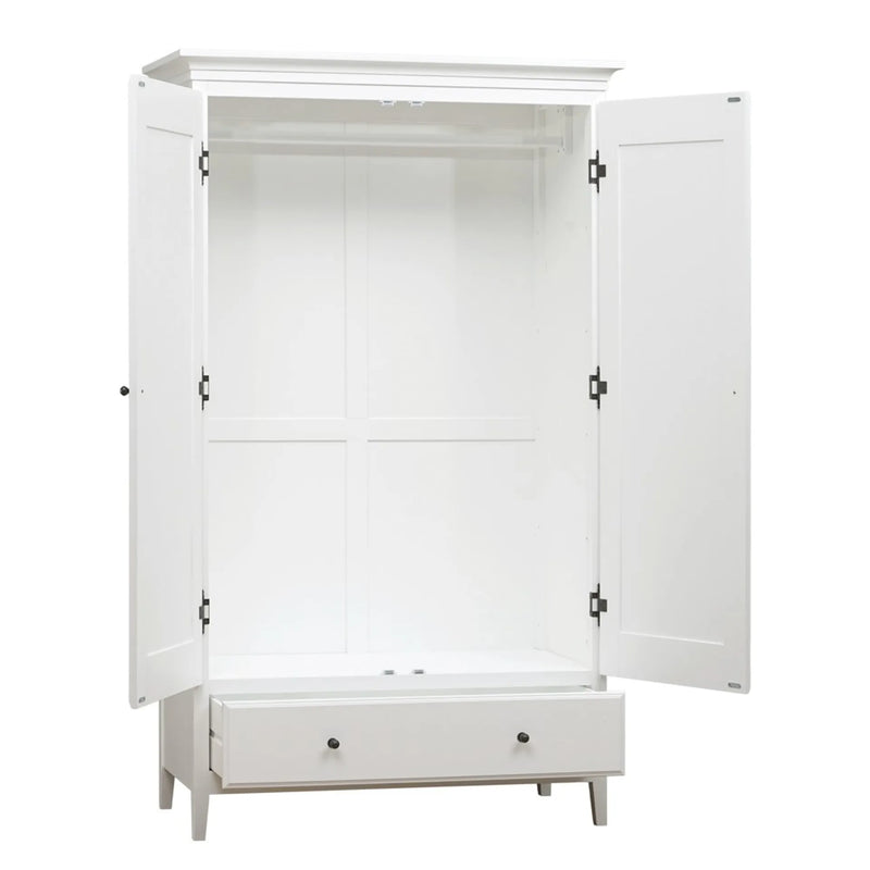 Winstone Pure White Double Wardrobe
