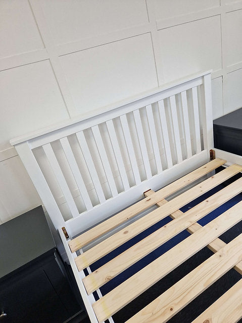 Pensham Pure White 4ft 6 Double Bed