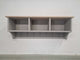 Chester Dove Grey Storage Shelf and Hooks