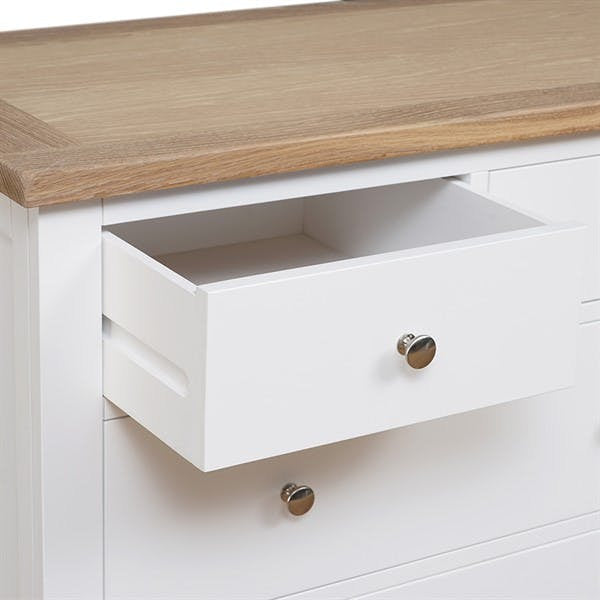 Chester Pure White  10 Drawer Chest