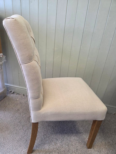 Holly Dining Chair- Natural Linen