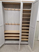 Chester Dove Grey 3 Door Hallway Cupboard