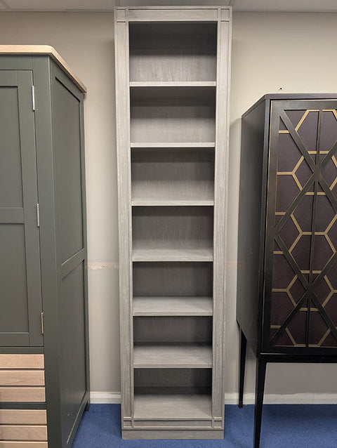 Anastasius Tall Narrow Shelves- Silver Birch