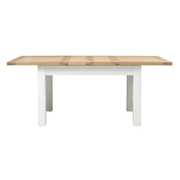 Chester Pure White 4-6 Seater Extending Table