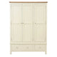 Simply Cotswold Classic Cream Triple Wardrobe