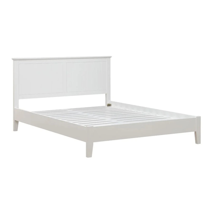 Winstone Pure White 4ft 6" Double Bed
