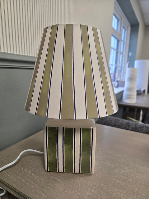 Ollie Table Lamp- Green