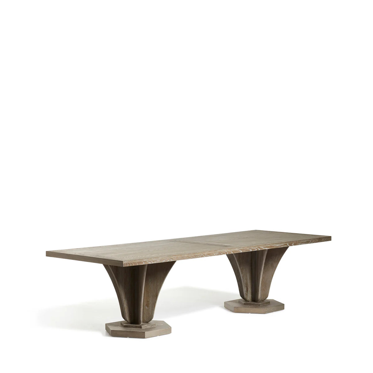 Allegro Rectangular Dining Table - Large - Burnt Oak