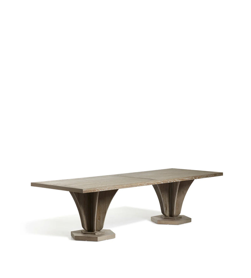 Allegro Rectangular Dining Table - Large - Burnt Oak