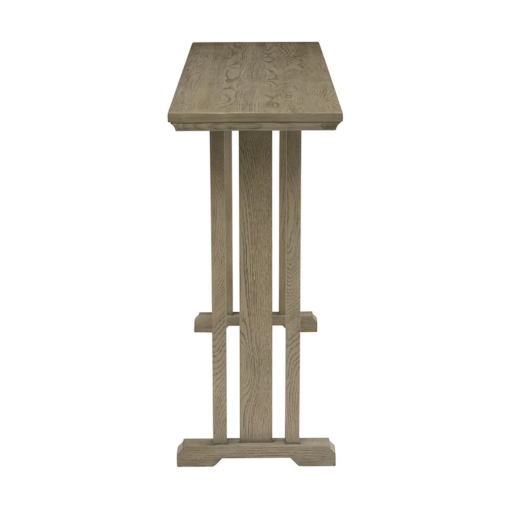 Notgrove Weathered Oak Console Table