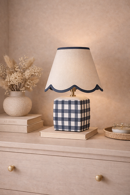 Kirsten Table Lamp- Blue