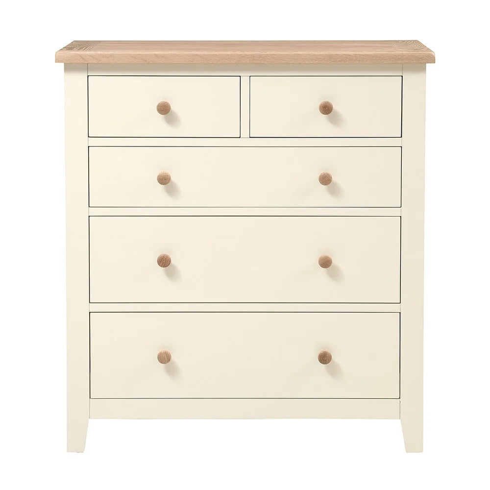 Chester Classic Cream 5 Drawer Chest