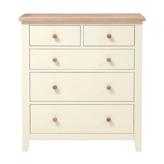 Chester Classic Cream 5 Drawer Chest