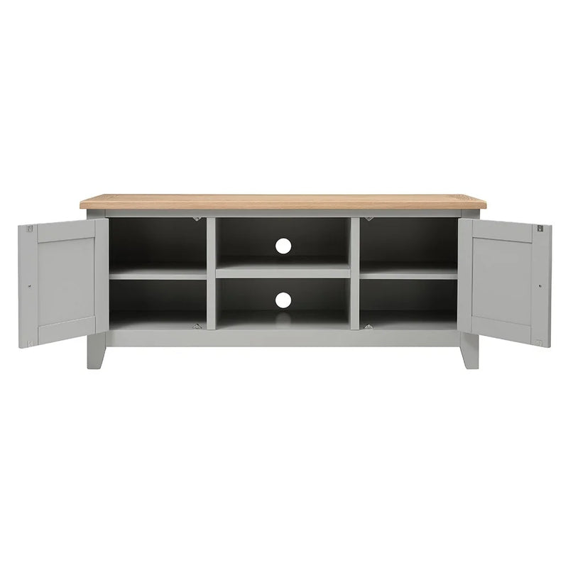Chester Dove Grey Large TV Stand up to 60"