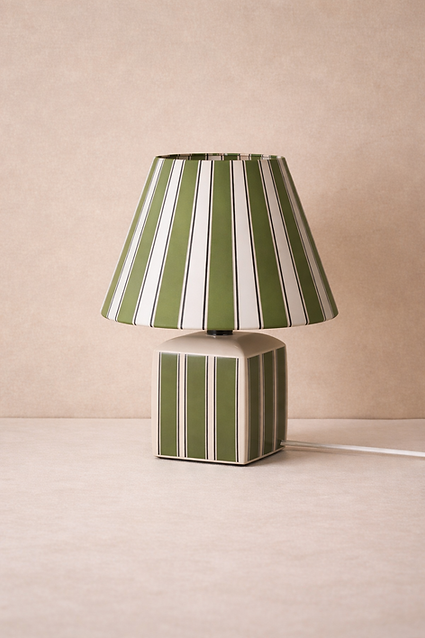 Ollie Table Lamp- Green