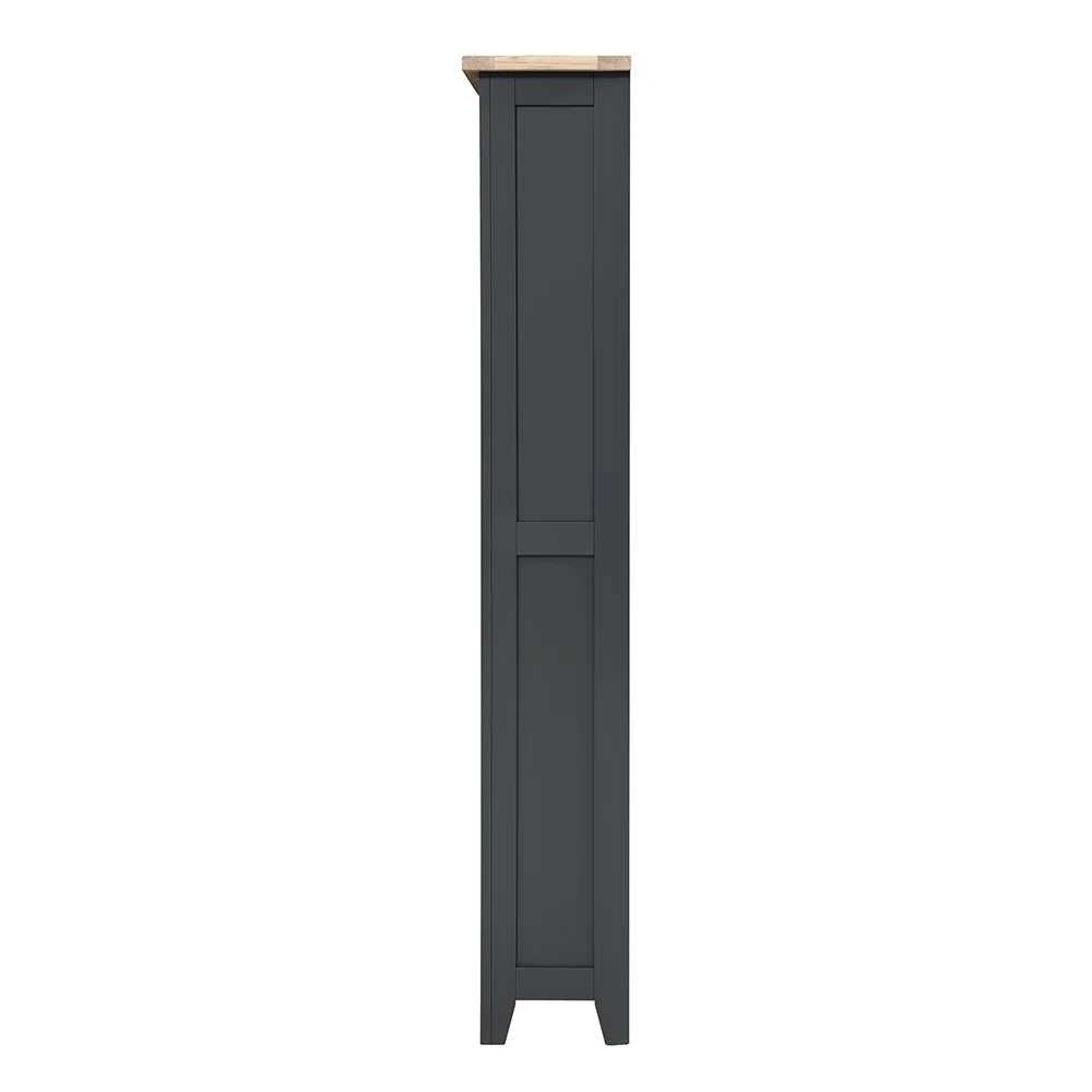 Chester Charcoal Large Bookcase
