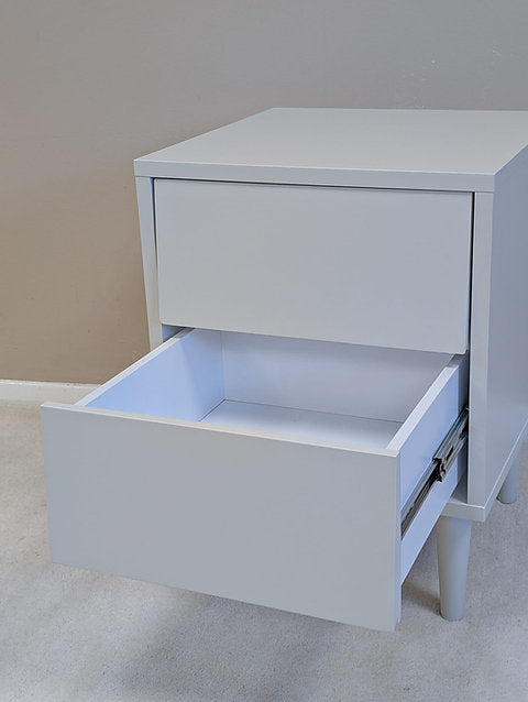 Hive Bedside Table- Pebble