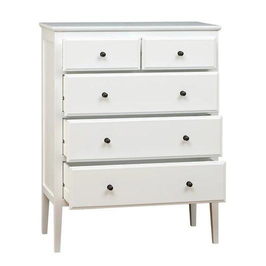 Winstone Pure White 5 Drawer Chest