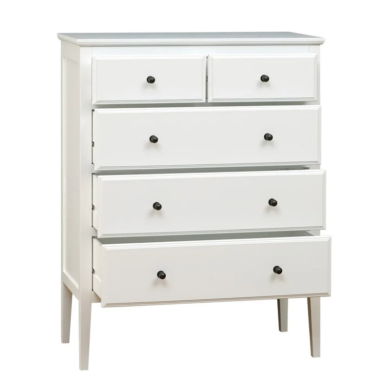 Winstone Pure White 5 Drawer Chest