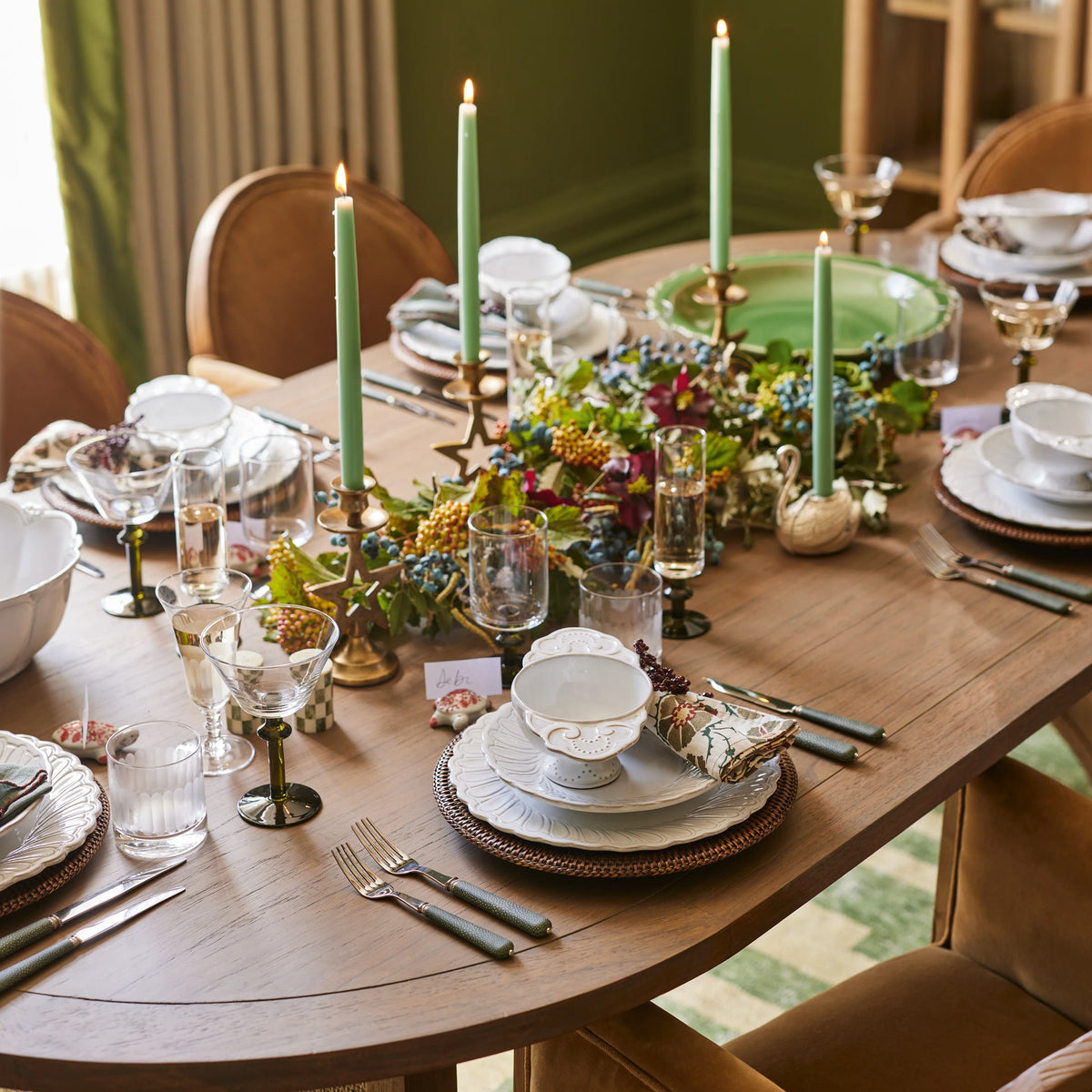 Balabac Oval Dining Table - Natural