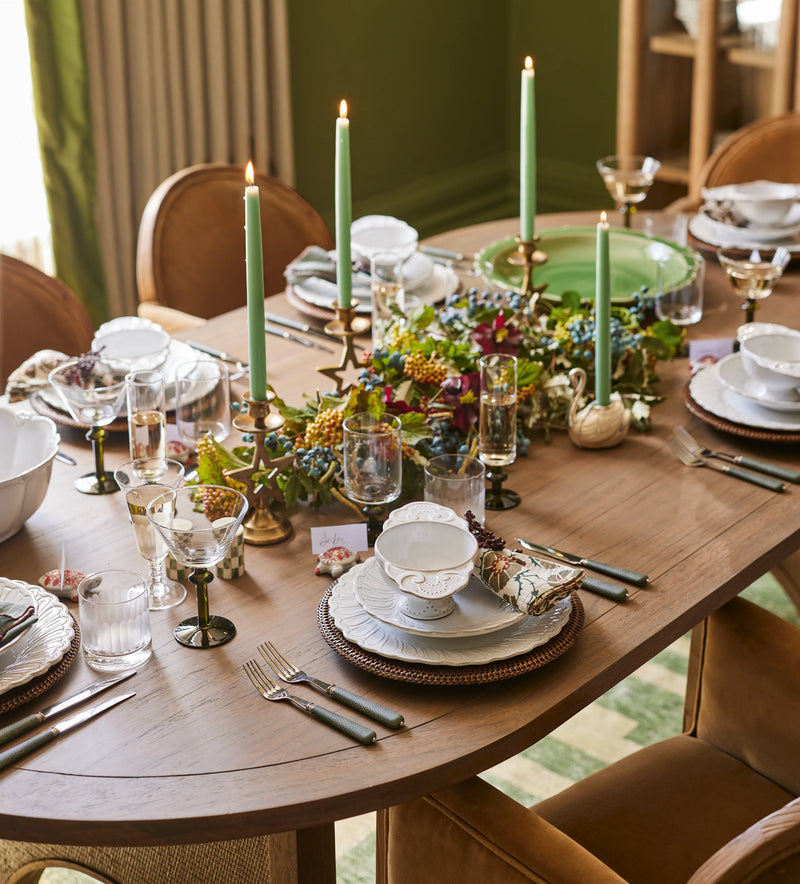 Balabac Oval Dining Table - Natural