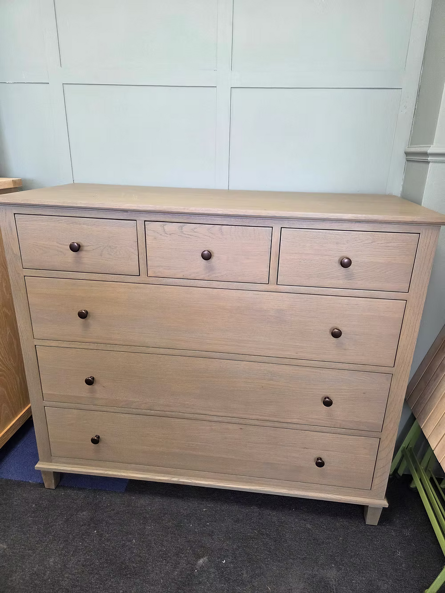 Bibury Smoked Oak 6 Drawer Chest