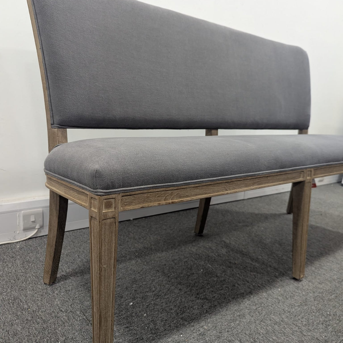 Camaret Dining Bench- Charcoal