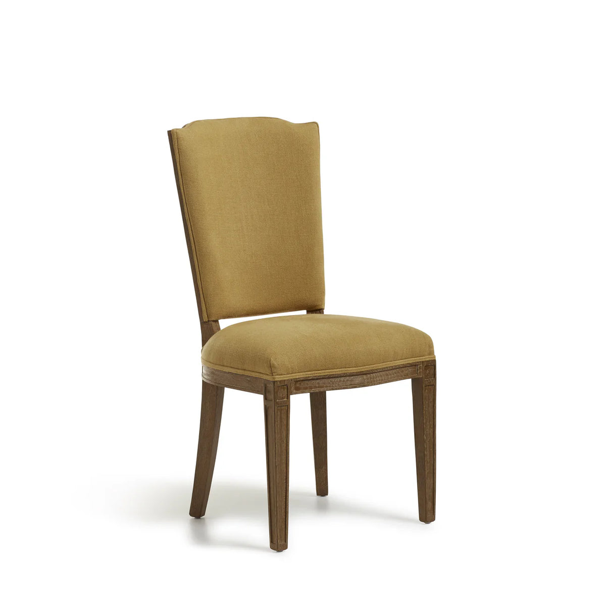 Camaret Linen Dining Chair - Dijon