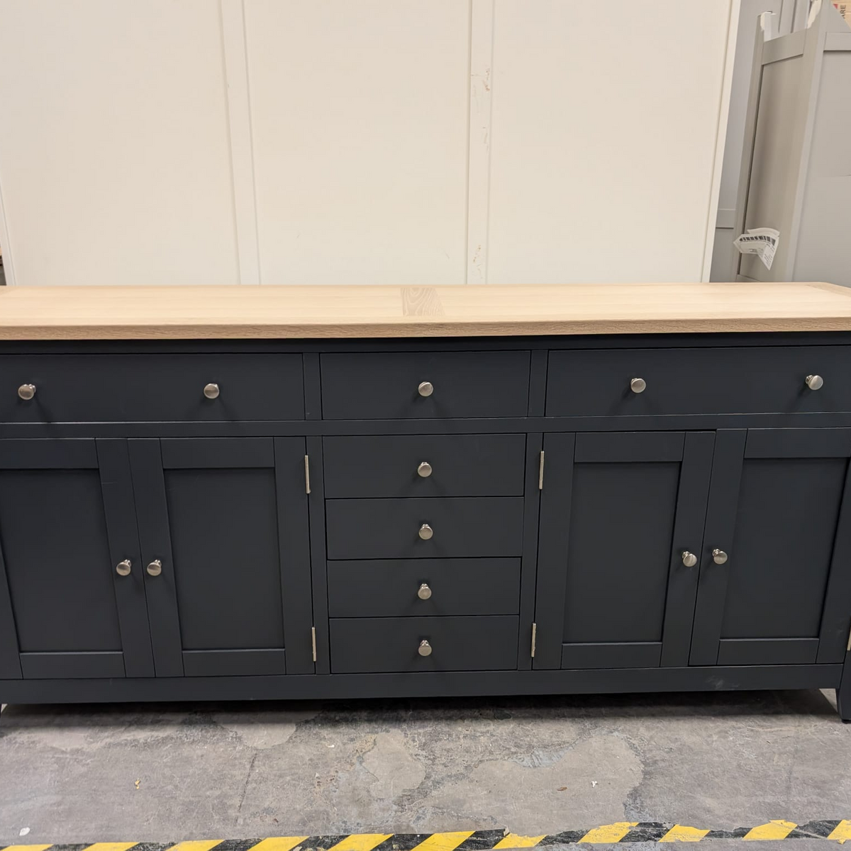Chester Charcoal Grand Sideboard