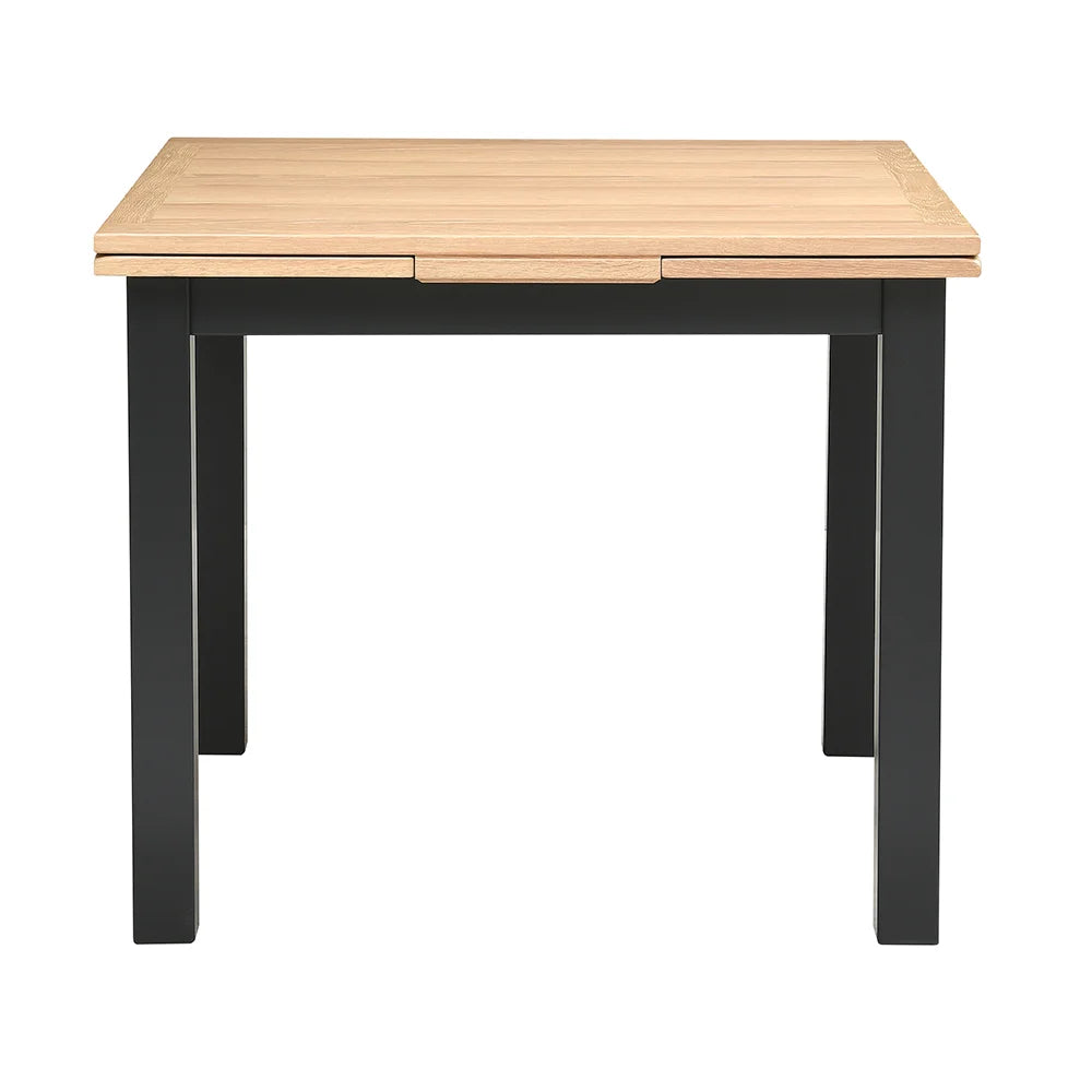 Chester Charcoal Square Extending Dining Table