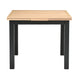 Chester Charcoal Square Extending Dining Table