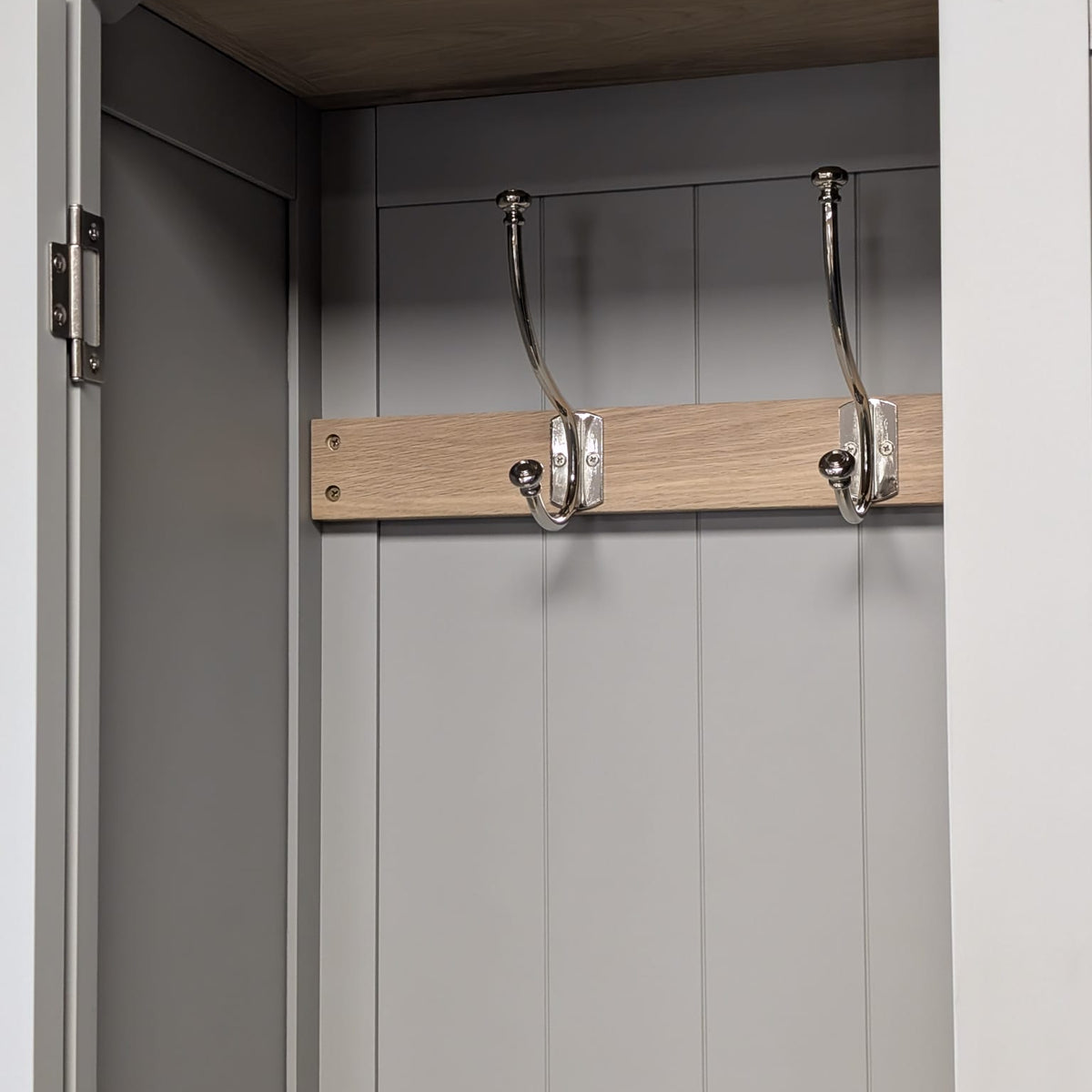 Chester Dove Grey 2 Door Hallway Cupboard