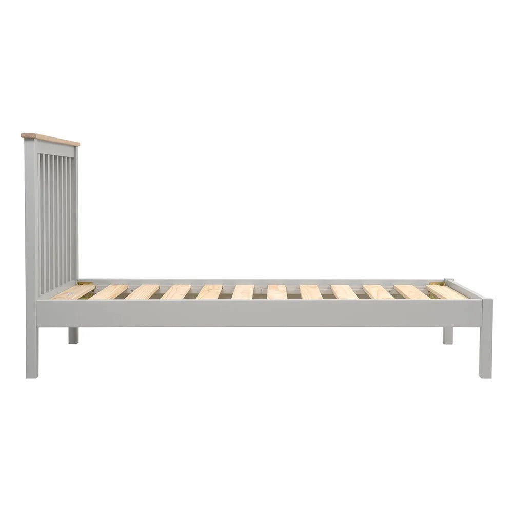 Chester Dove Grey Single Bed