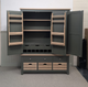 Chester Forest Green Triple Larder
