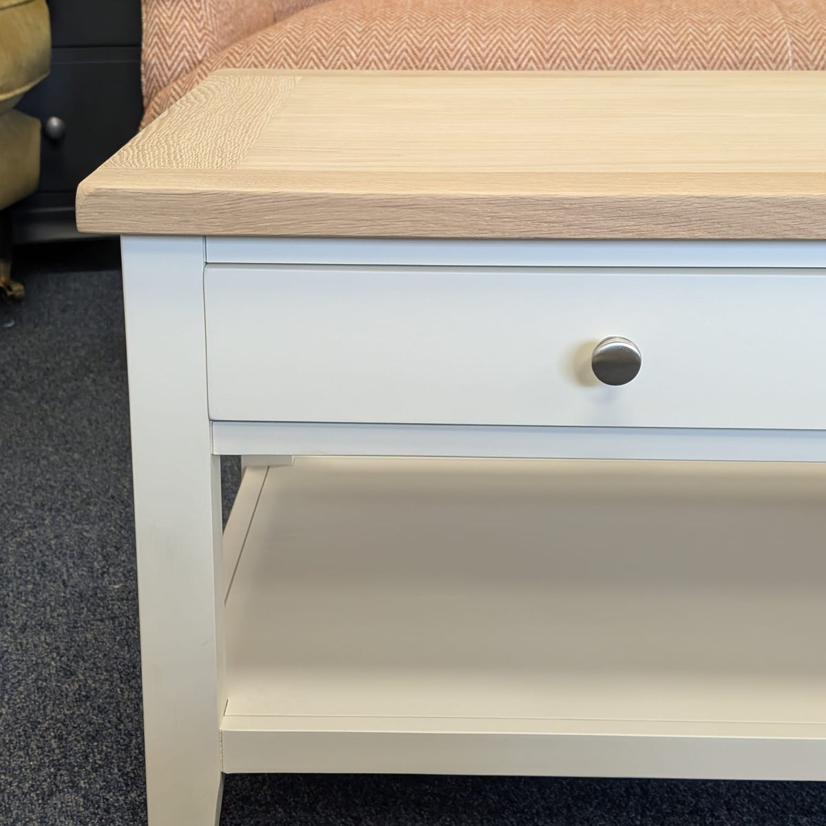 Chester Classic Cream Coffee Table with Drawers