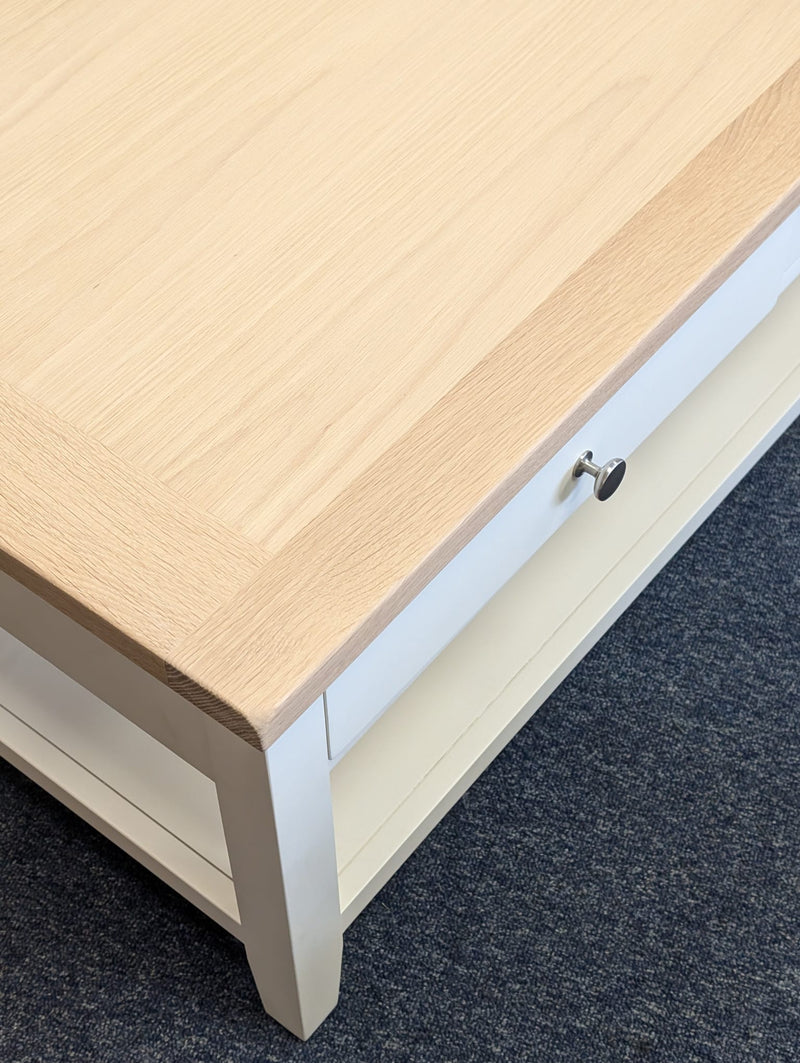 Chester Classic Cream Coffee Table with Drawers